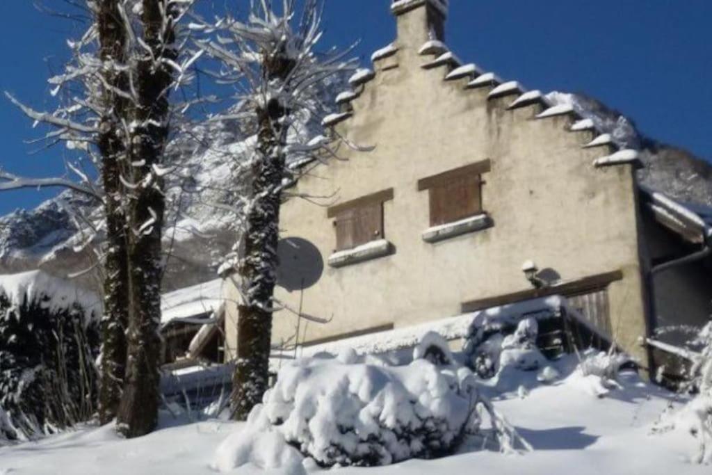 Chalet Oustaou Campan La Mongie Col Du Tourmalet Exterior foto